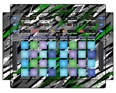 Pioneer DJ DDJ XP 1 Skin Sparkasm Green